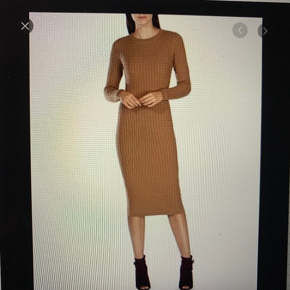 Karen Millen Dresses & Skirts - Karen Millen cable knit midi sweater dress